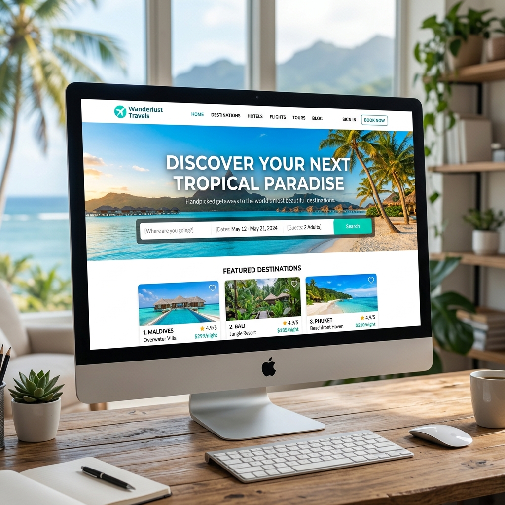 Wanderlust Booking Engine